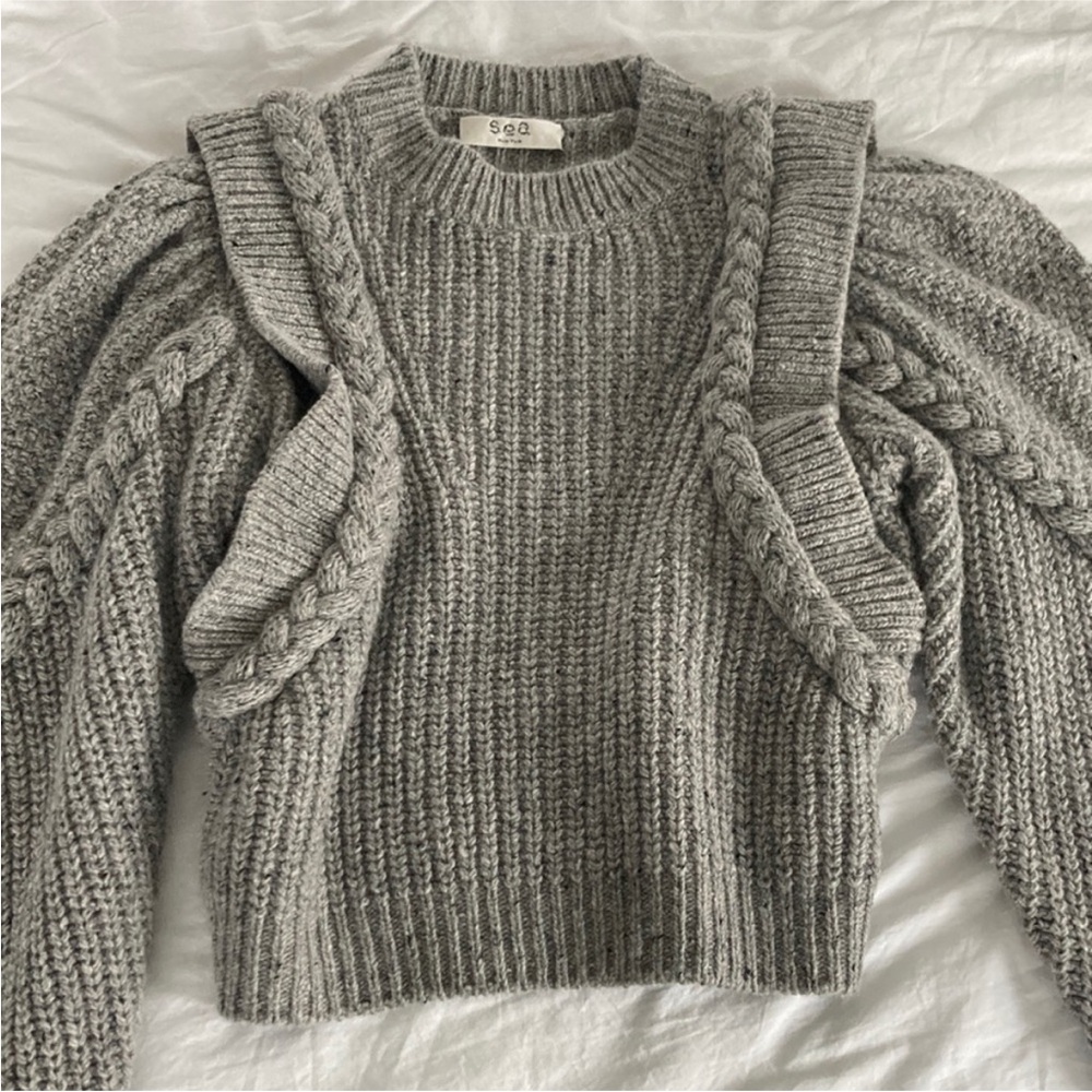 Sea New York grey Giada sweater collection size small